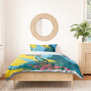 Saint Lucia Afro Bedding Set Tropical Vibes