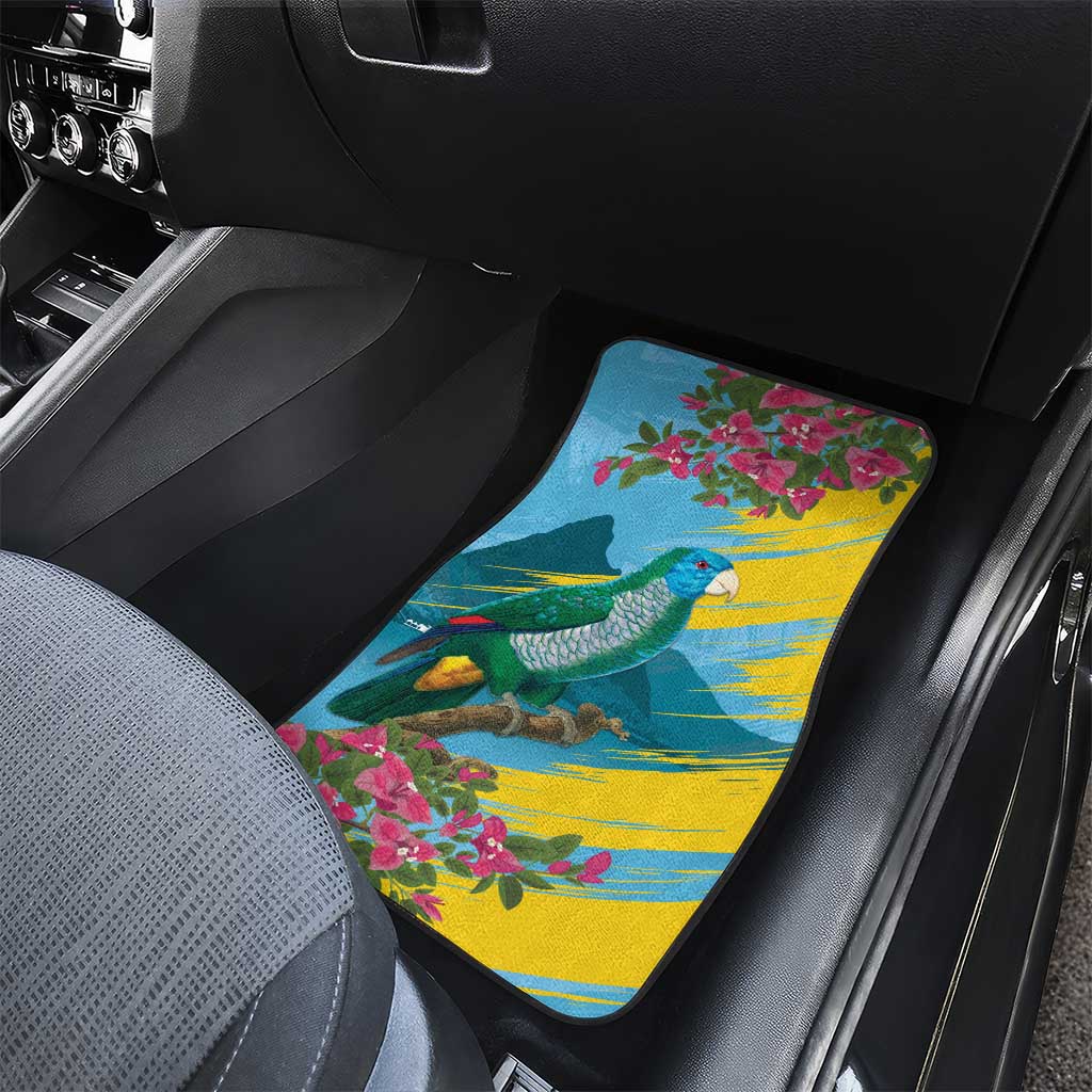 Saint Lucia Afro Car Mats Tropical Vibes