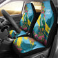 Saint Lucia Afro Car Seat Cover Tropical Vibes