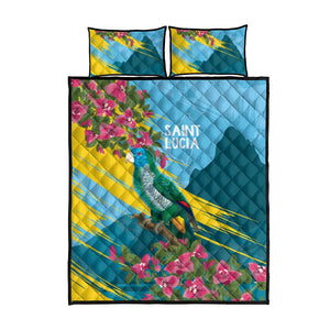 Saint Lucia Afro Quilt Bed Set Tropical Vibes