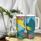 Saint Lucia Afro Tumbler With Handle Tropical Vibes