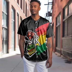 Juneteenth Baseball Jersey Power To The People