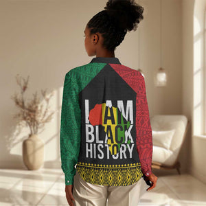 Juneteenth Women Casual Shirt Mix African Pattern - I Am Black History