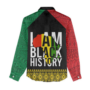 Juneteenth Women Casual Shirt Mix African Pattern - I Am Black History