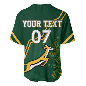 South Africa Rugby Baseball Jersey Champions GO Bokke