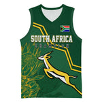 South Africa Rugby Basketball Jersey Champions GO Bokke LT7