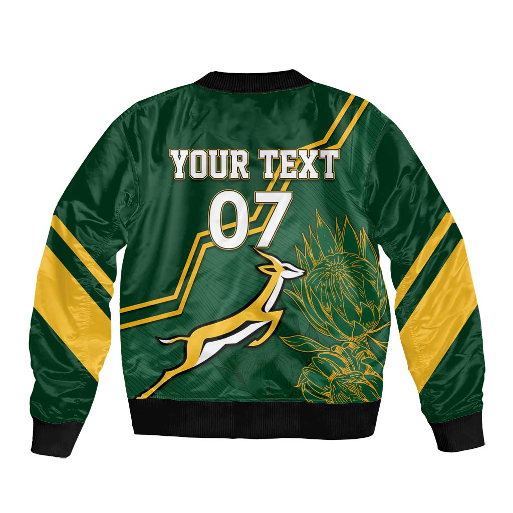 South Africa Rugby Bomber Jacket Champions GO Bokke