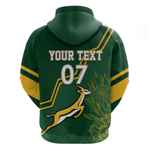 South Africa Rugby Hoodie Champions GO Bokke