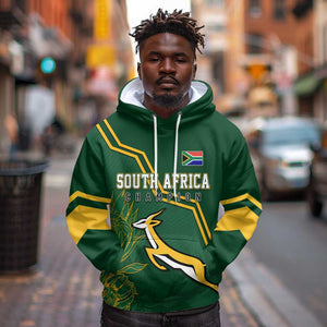 South Africa Rugby Hoodie Champions GO Bokke