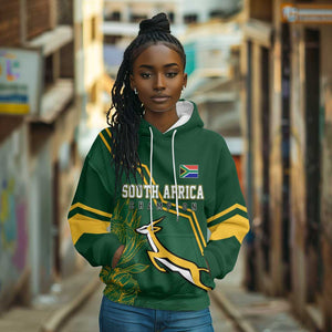 South Africa Rugby Hoodie Champions GO Bokke