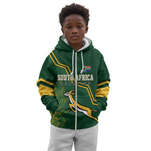 South Africa Rugby Kid Hoodie Champions GO Bokke