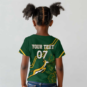 South Africa Rugby Kid T shirt Champions GO Bokke