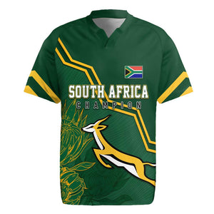 South Africa Rugby Rugby Jersey Champions GO Bokke