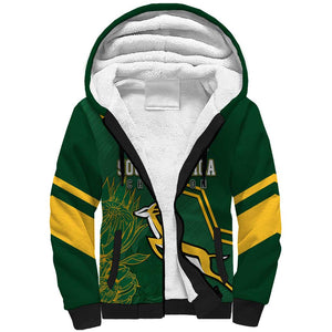 South Africa Rugby Sherpa Hoodie Champions GO Bokke