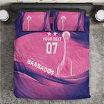 Afro-Barbadians Cricket Custom Bedding Set Royal Champions - Tropical Vibes - African Pride