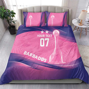 Afro-Barbadians Cricket Custom Bedding Set Royal Champions - Tropical Vibes - African Pride