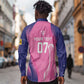 Afro-Barbadians Cricket Custom Long Sleeve Button Shirt Royal Champions - Tropical Vibes - African Pride