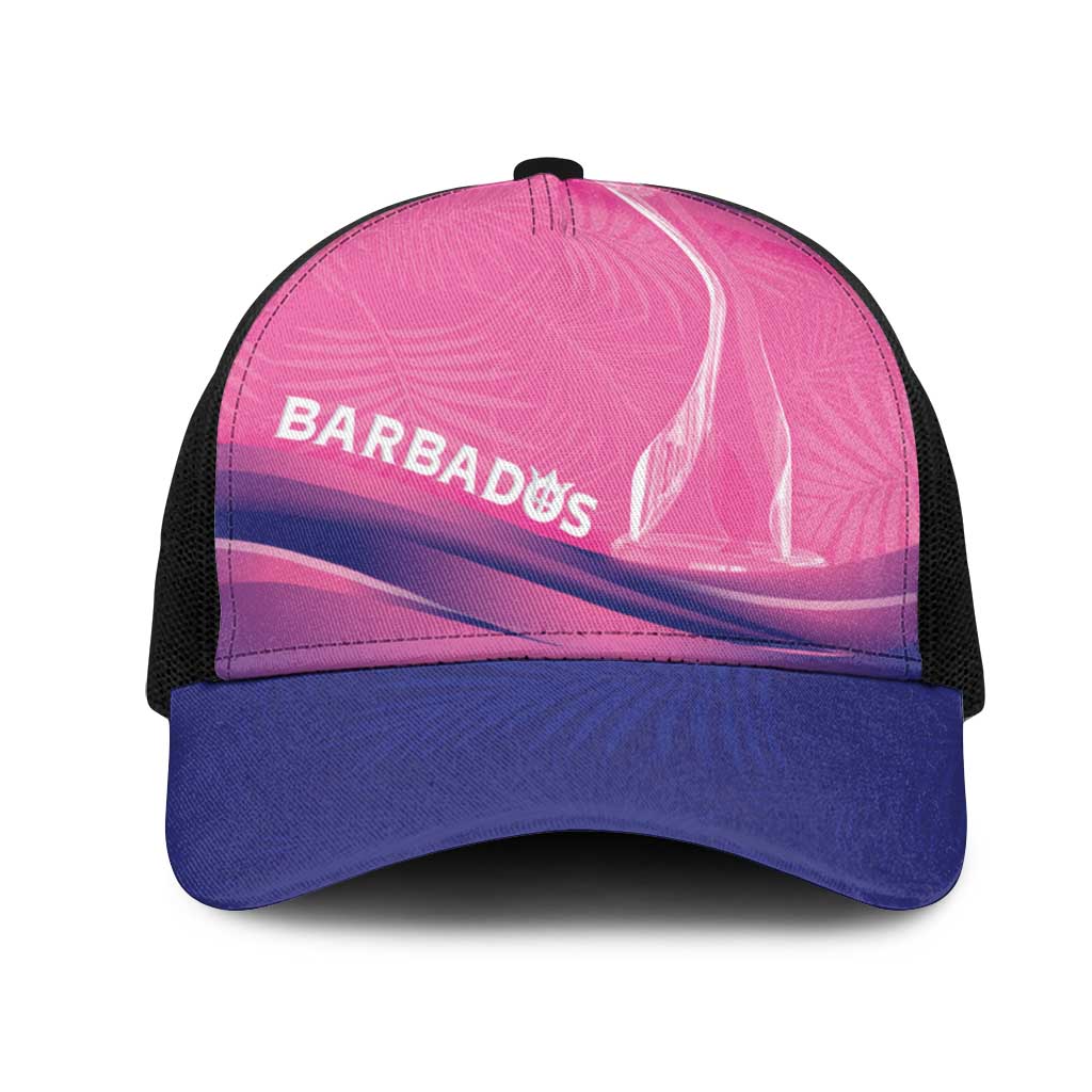 Barbados Cricket Mesh Trucker Cap Royal Champions - Tropical Vibes - African Pride