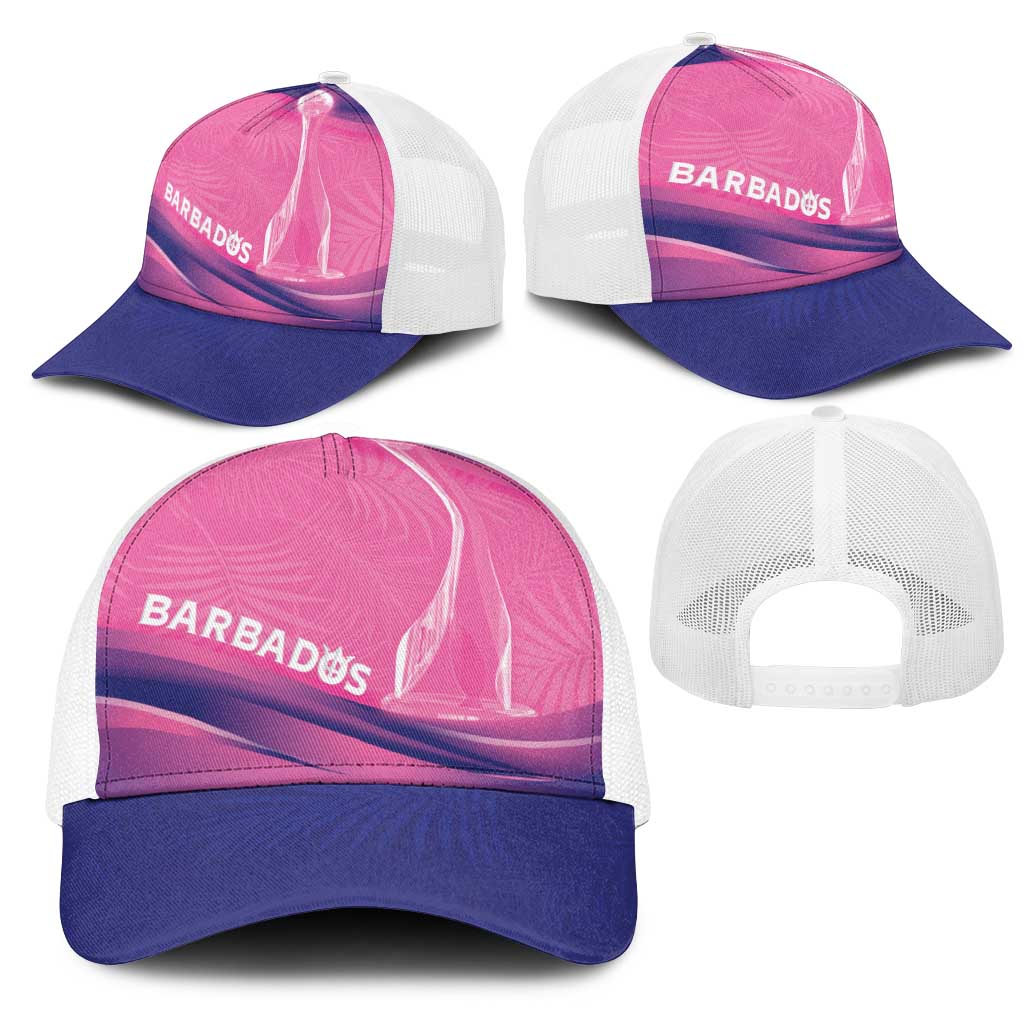 Barbados Cricket Mesh Trucker Cap Royal Champions - Tropical Vibes - African Pride