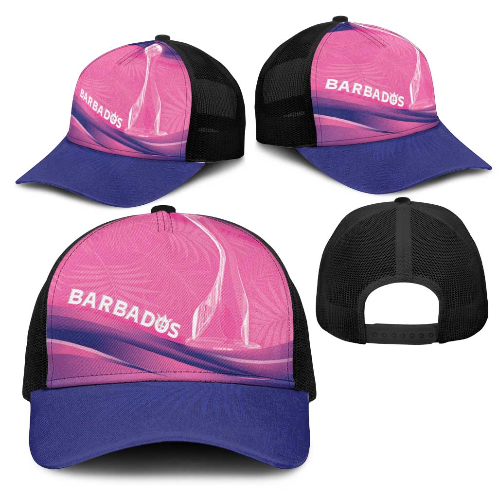 Barbados Cricket Mesh Trucker Cap Royal Champions - Tropical Vibes - African Pride