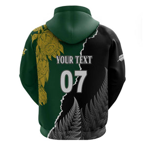 Personalised New Zealand Vs South Africa Rugby Hoodie Rivals Dynamics