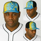 Saint Lucia Cricket Baseball Net Cap The Roaring King - African Pride