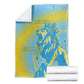 Saint Lucia Cricket Personalized Blanket The Roaring King - African Pride