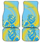 Saint Lucia Cricket Personalized Car Mats The Roaring King - African Pride