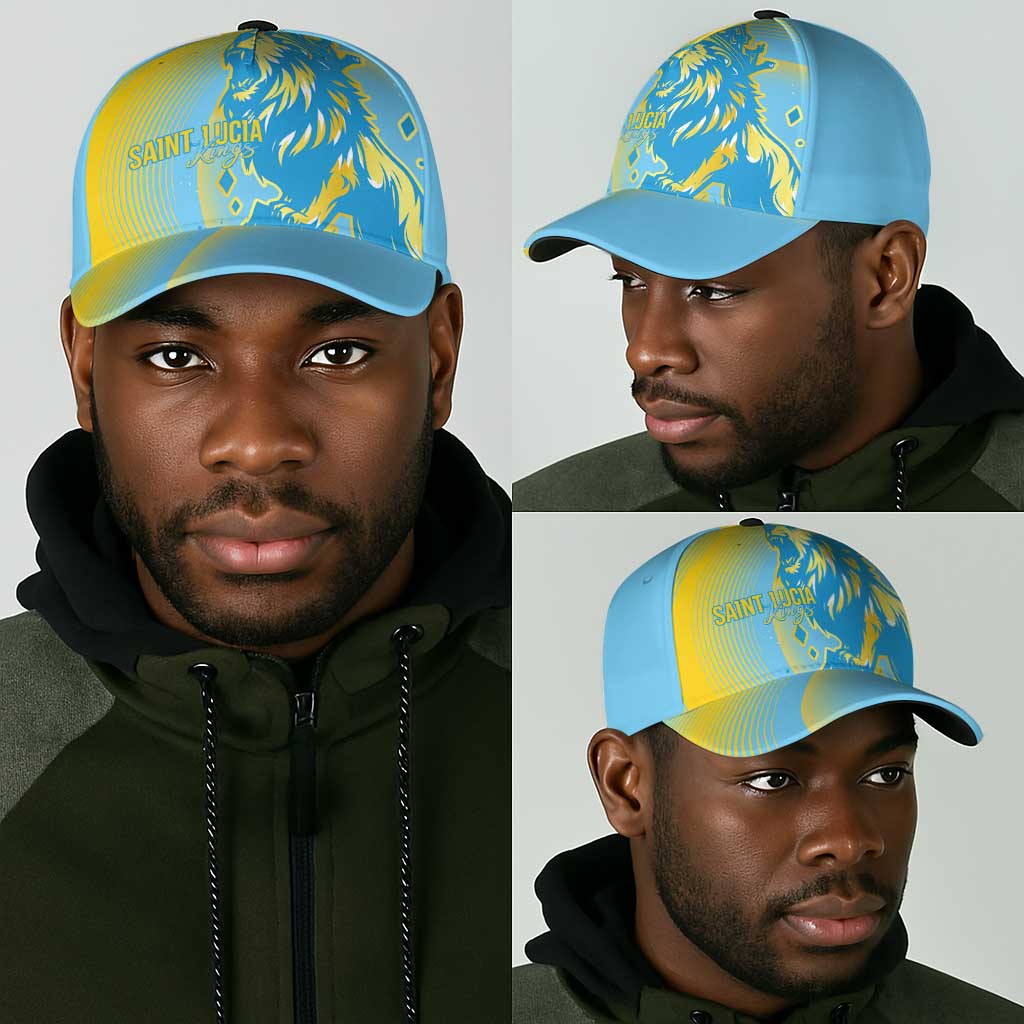 Saint Lucia Cricket Classic Cap The Roaring King - African Pride