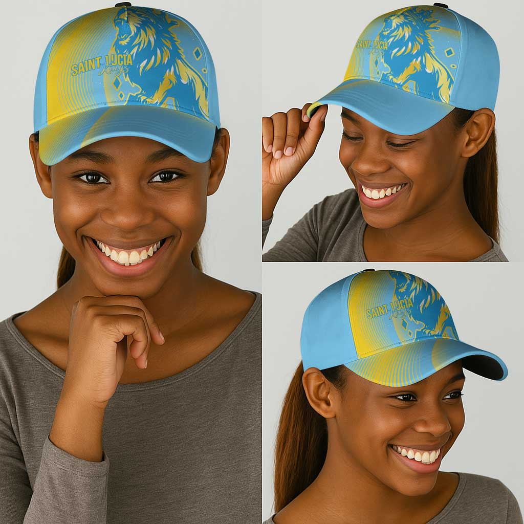 Saint Lucia Cricket Classic Cap The Roaring King - African Pride