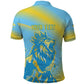 Saint Lucia Cricket Personalized Polo Shirt The Roaring King - African Pride