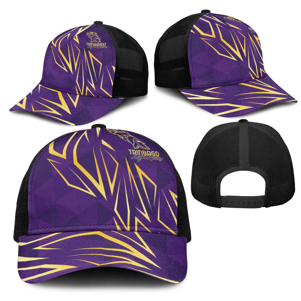Trinbago Cricket Baseball Net Cap TKR Quadruple Champion - African Pride