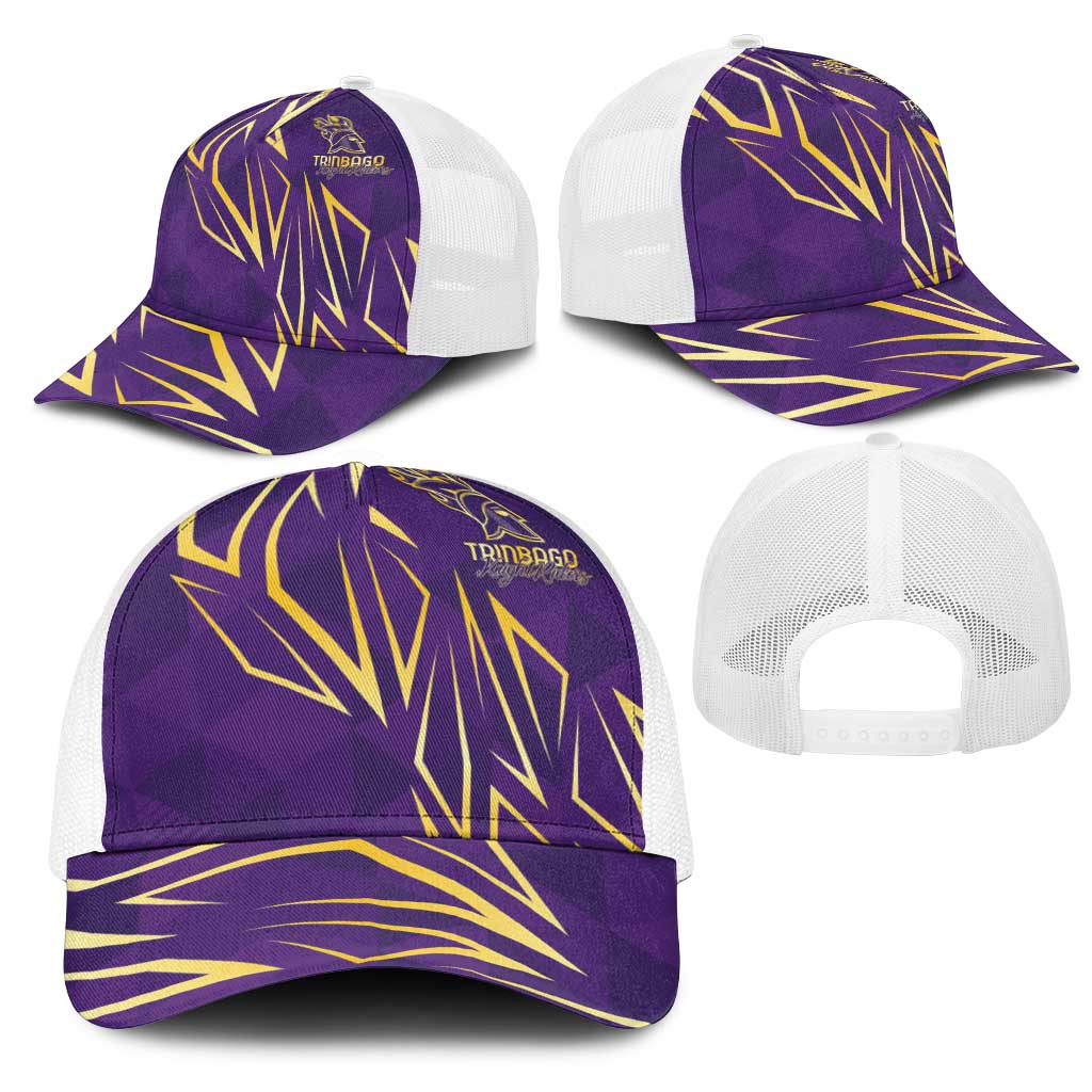 Trinbago Cricket Baseball Net Cap TKR Quadruple Champion - African Pride