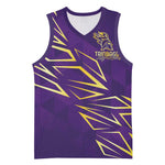 Afro-Trinbago Cricket Custom Basketball Jersey TKR Quadruple Champion LT7