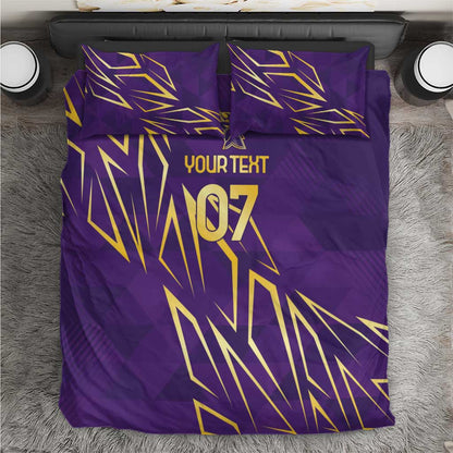 Afro-Trinbago Cricket Custom Bedding Set TKR Quadruple Champion - African Pride
