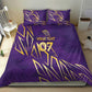 Afro-Trinbago Cricket Custom Bedding Set TKR Quadruple Champion - African Pride