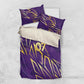 Afro-Trinbago Cricket Custom Bedding Set TKR Quadruple Champion - African Pride