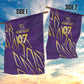 Afro-Trinbago Cricket Custom Garden Flag TKR Quadruple Champion - African Pride