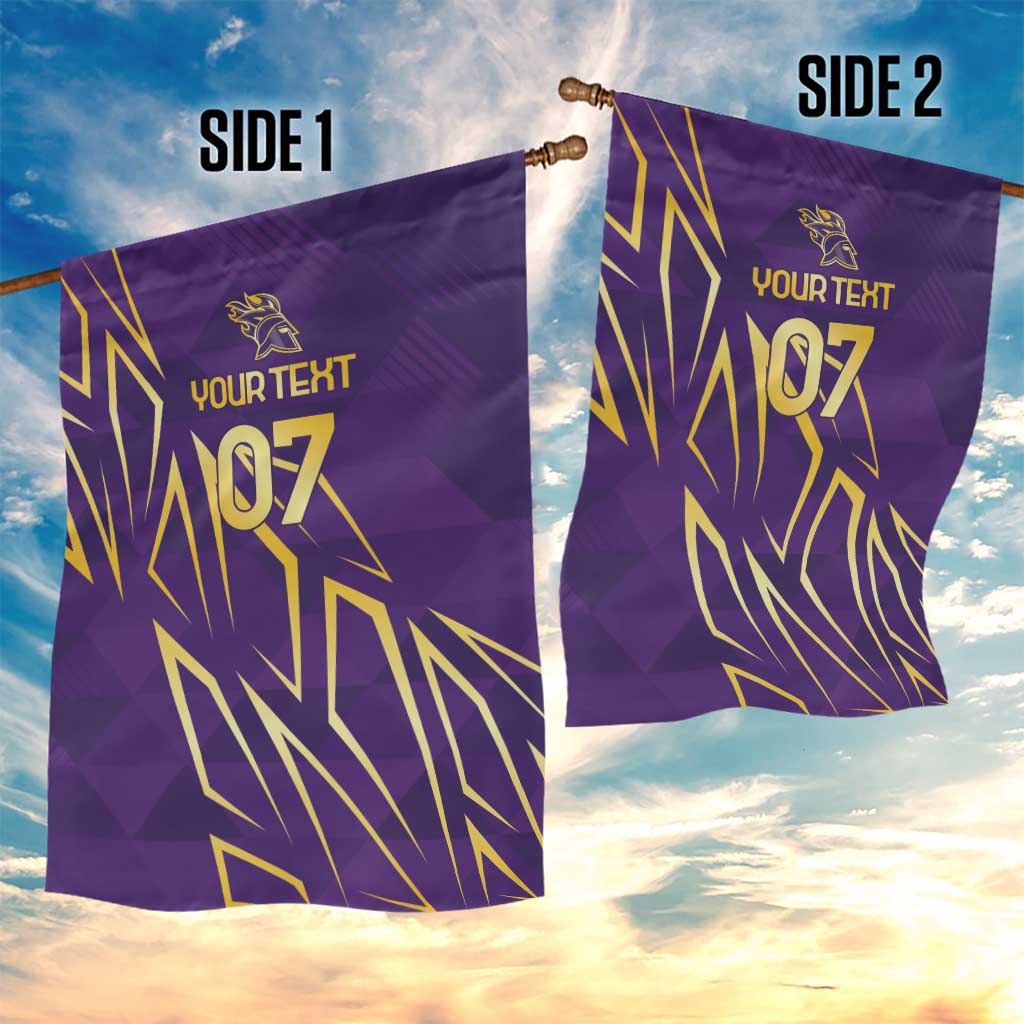 Afro-Trinbago Cricket Custom Garden Flag TKR Quadruple Champion - African Pride