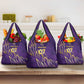 Afro-Trinbago Cricket Custom Grocery Bag TKR Quadruple Champion - African Pride