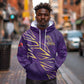 Afro-Trinbago Cricket Custom Hoodie TKR Quadruple Champion - African Pride