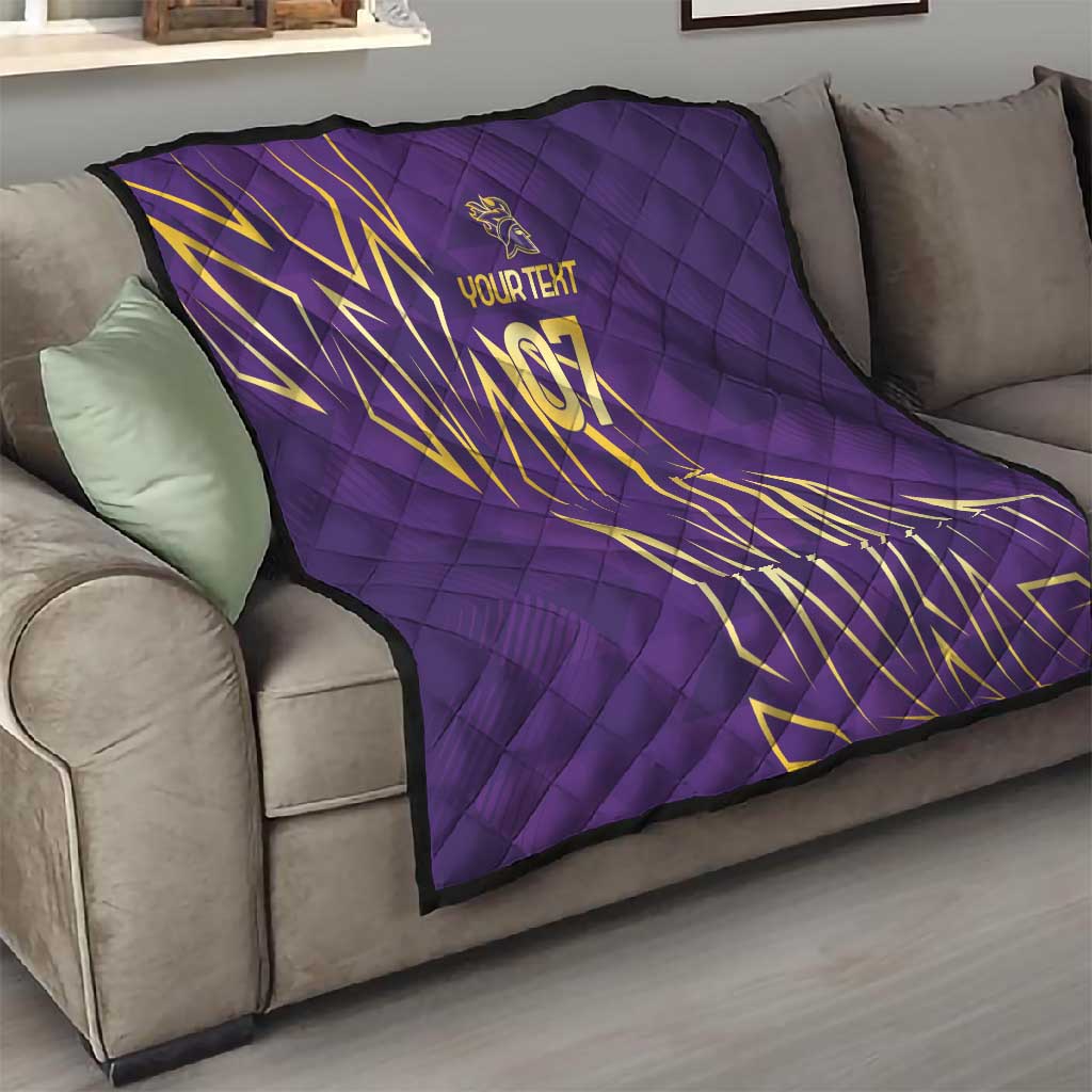 Afro-Trinbago Cricket Custom Quilt TKR Quadruple Champion - African Pride