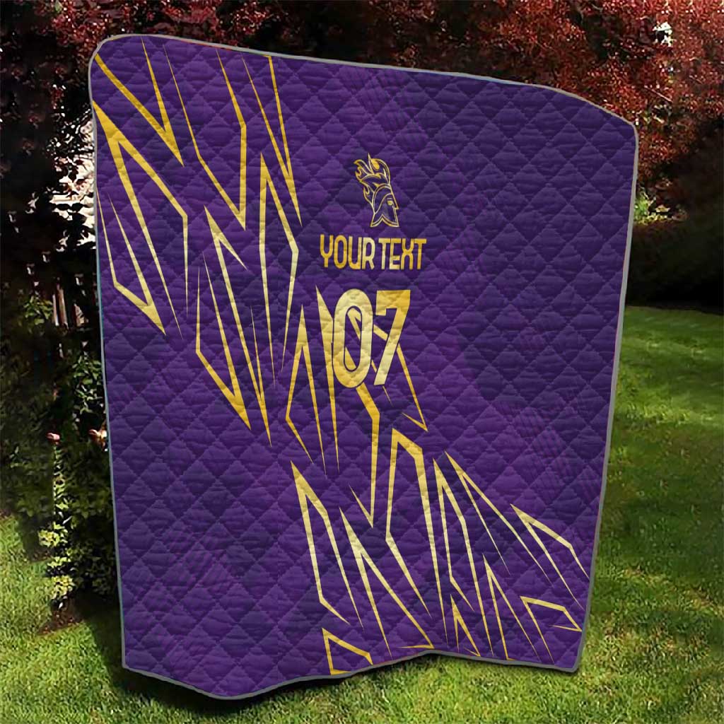 Afro-Trinbago Cricket Custom Quilt TKR Quadruple Champion - African Pride