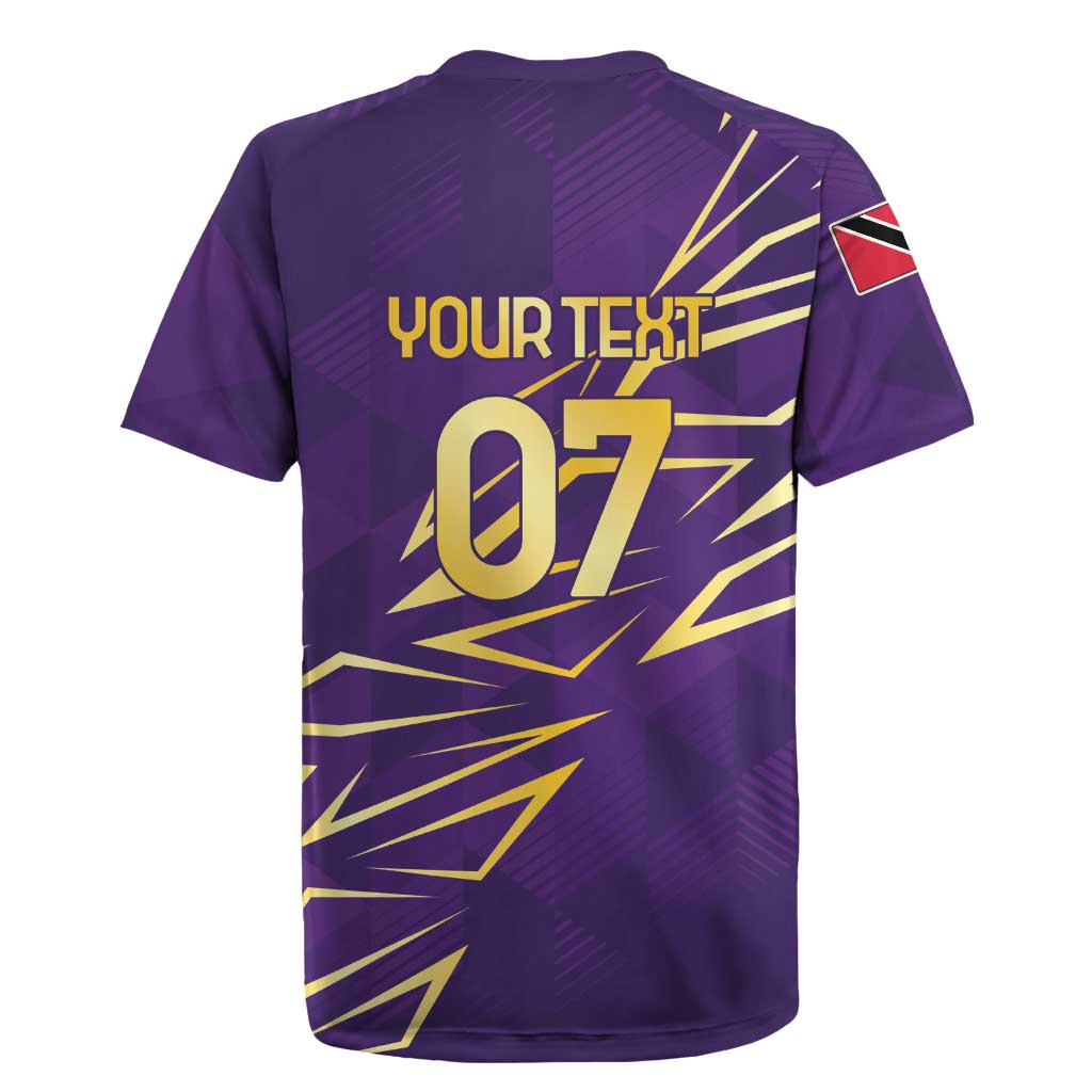 Afro-Trinbago Cricket Custom Rugby Jersey TKR Quadruple Champion - African Pride