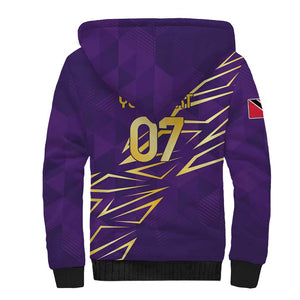 Afro-Trinbago Cricket Custom Sherpa Hoodie TKR Quadruple Champion - African Pride
