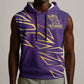 Afro-Trinbago Cricket Custom Sleeveless Hoodie TKR Quadruple Champion - African Pride