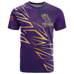Afro-Trinbago Cricket Custom T shirt TKR Quadruple Champion - African Pride