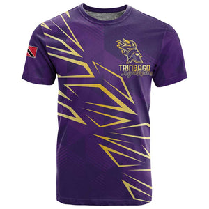 Afro-Trinbago Cricket Custom T shirt TKR Quadruple Champion - African Pride