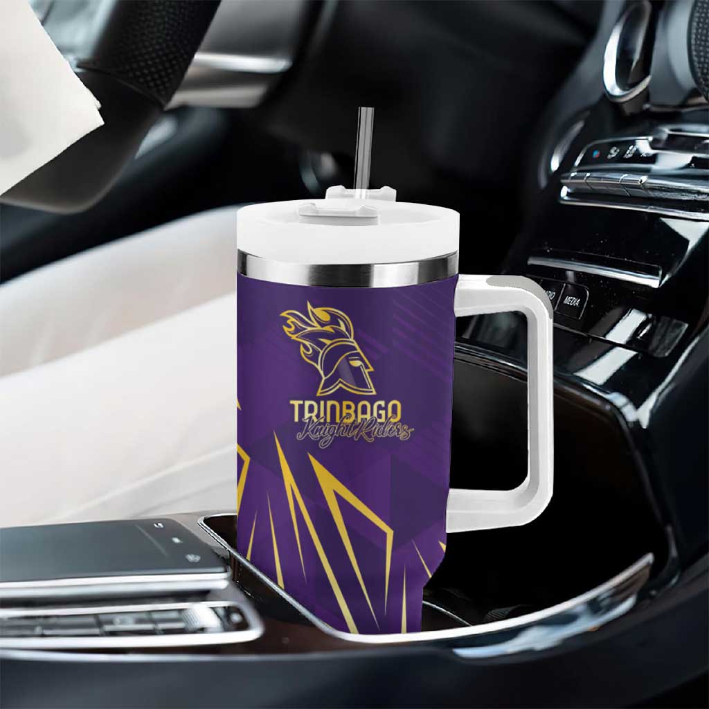 Afro-Trinbago Cricket Custom Tumbler With Handle TKR Quadruple Champion - African Pride