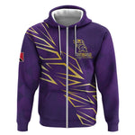 Afro-Trinbago Cricket Custom Zip Hoodie TKR Quadruple Champion - African Pride